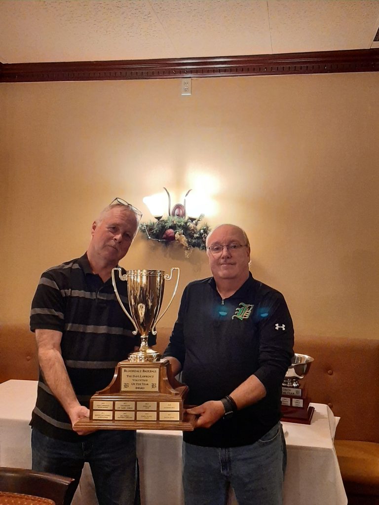 Norm Carriere, Dave Lawrence Bloordale Volunteer of the Year