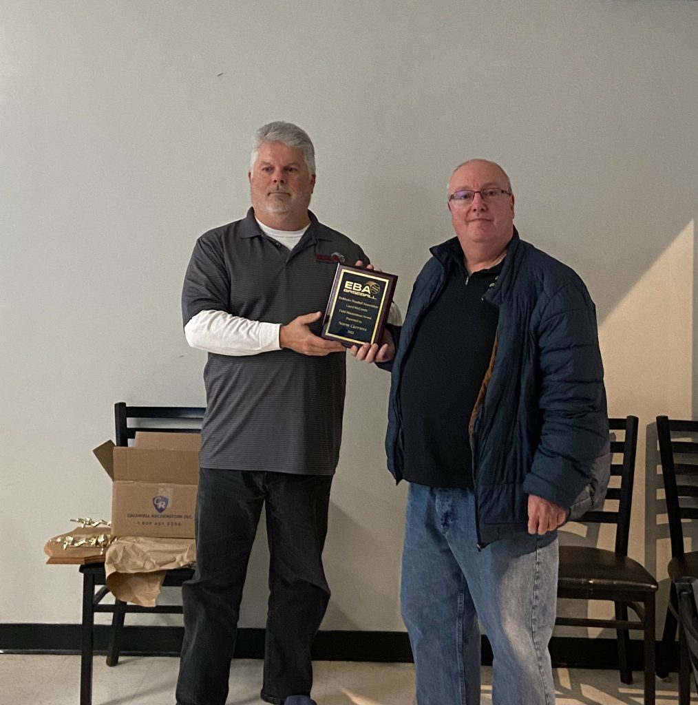 Norm Carriere – EBA Lloyd McConnie Ground Crew Leader of the Year Award