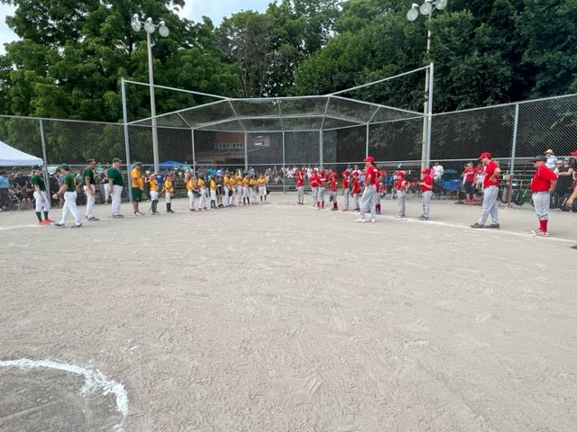 Championship presentation to Bloordale 9U Green Select